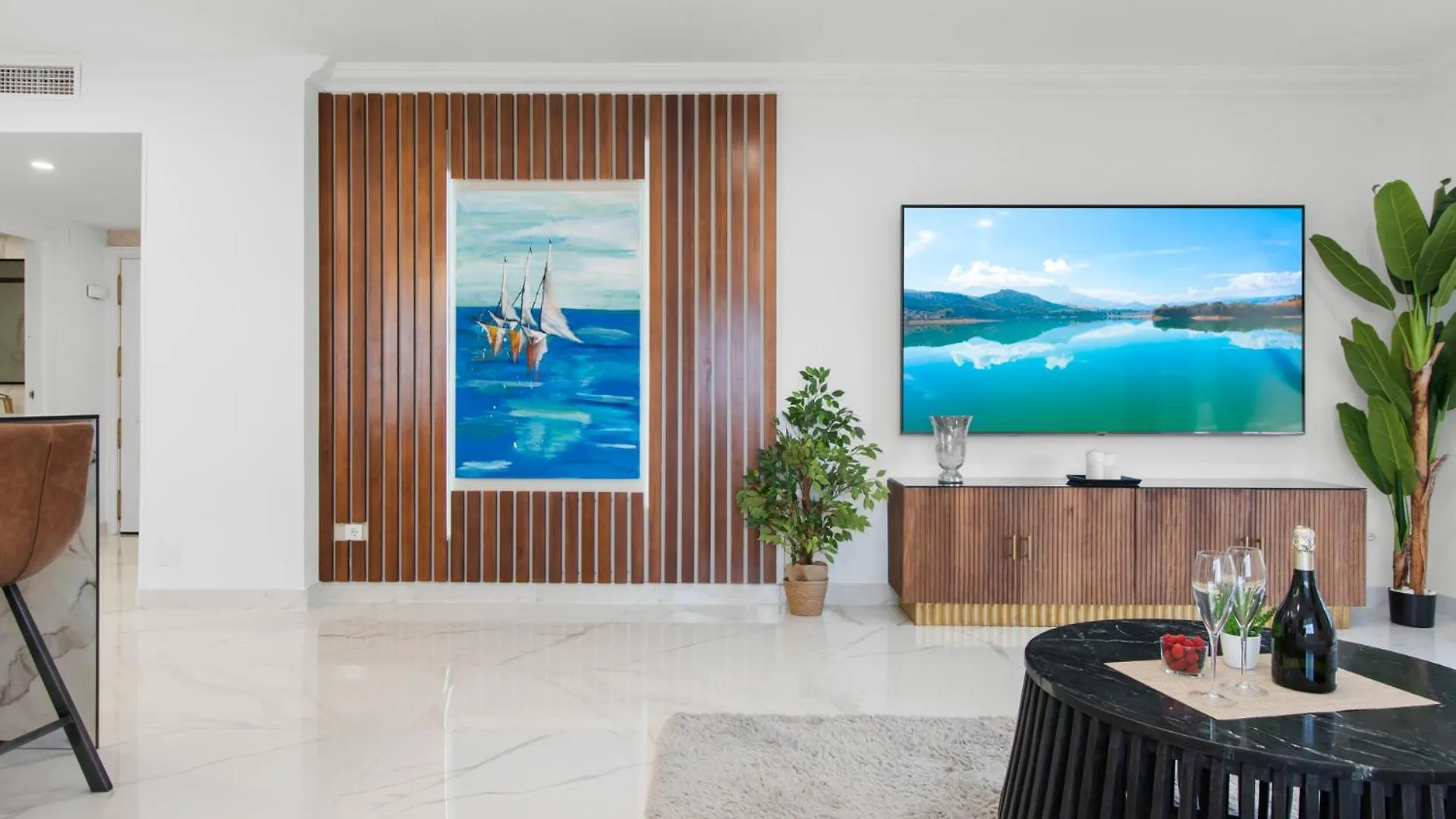 Vistas Al Mar En El Centro De Puerto Banus 3 4H Apartman Marbella Spanyolország
